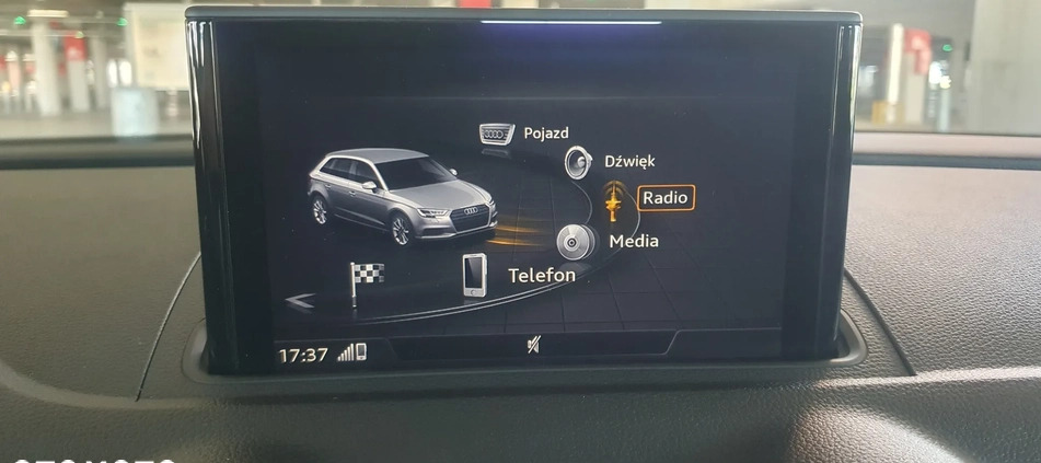 Audi S3 cena 114000 przebieg: 117000, rok produkcji 2018 z Katowice małe 121